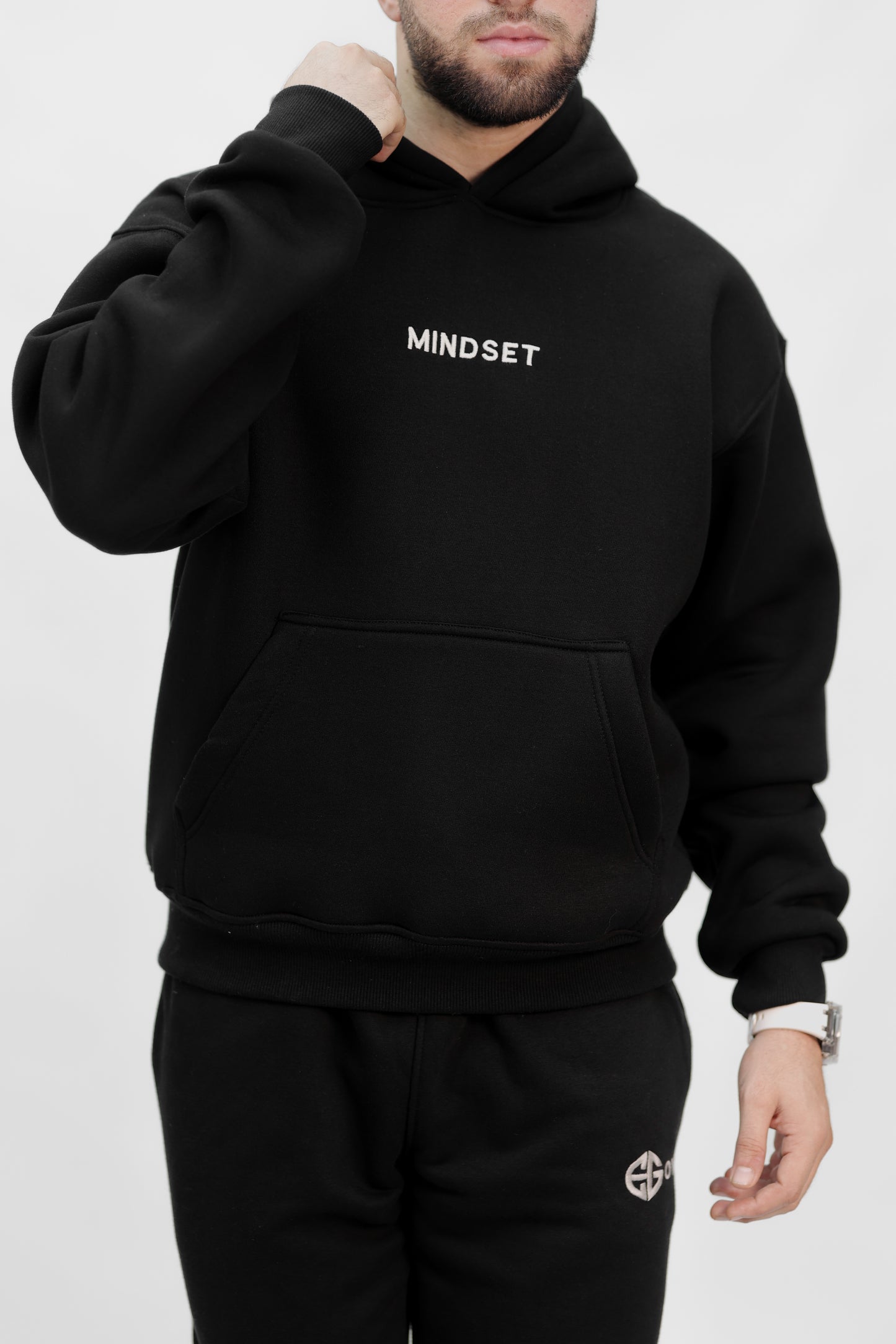 Hoodie black ( mindset )