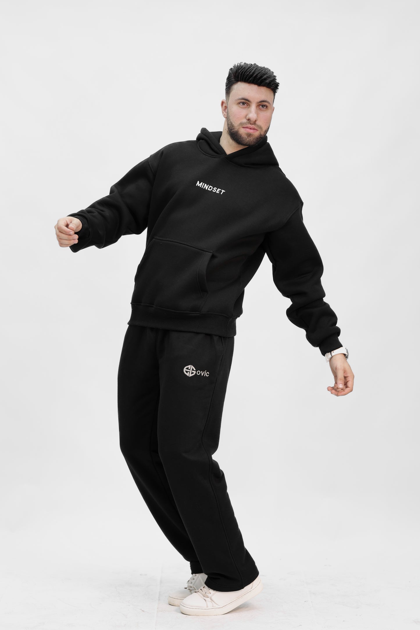 Hoodie black ( mindset )