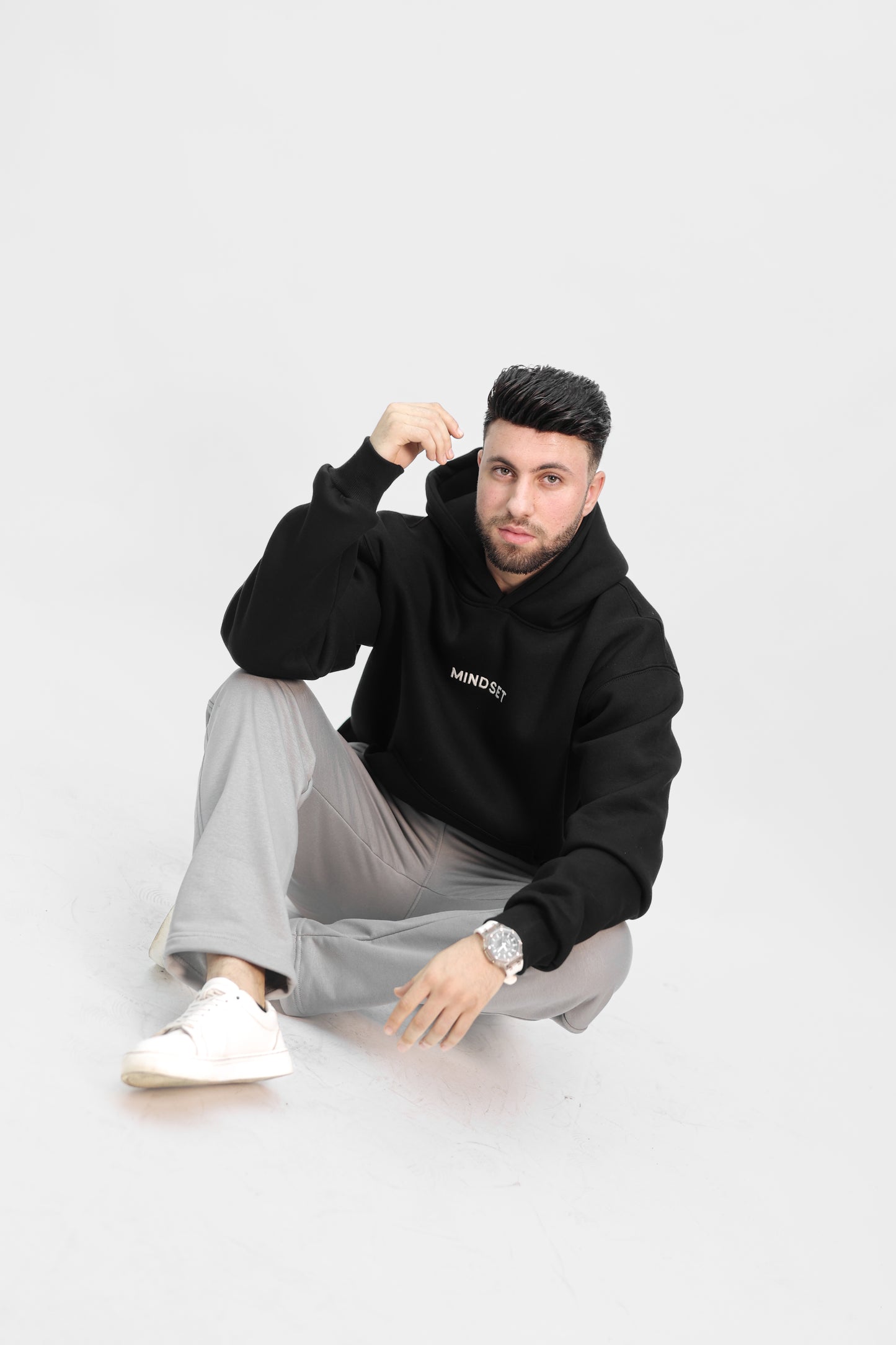 Hoodie black ( mindset )