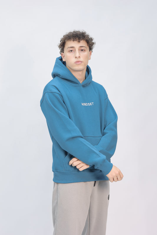 hoodie crystal teal ( mindset )