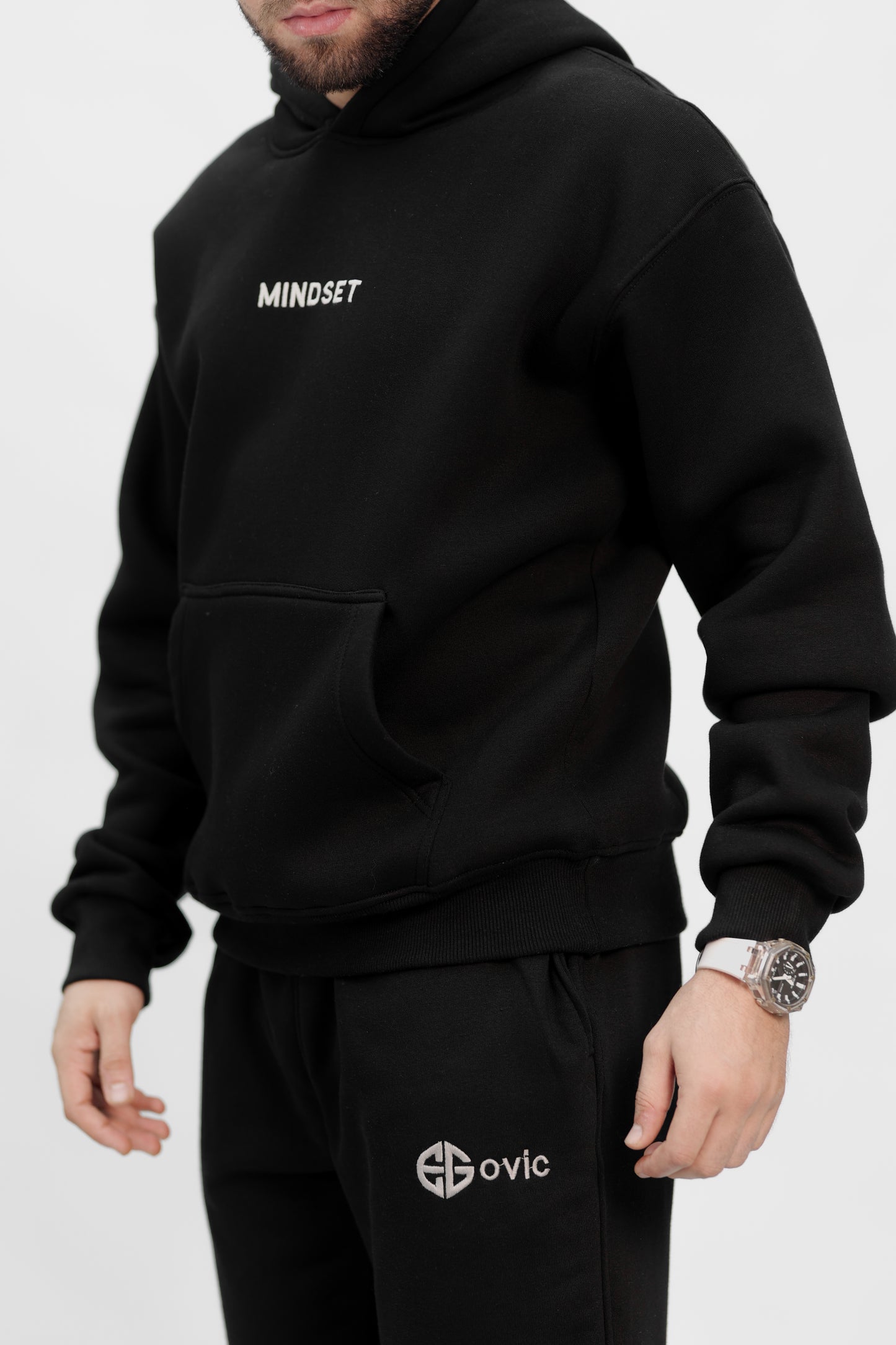 Hoodie black ( mindset )